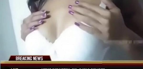  Hot desi news reader giving nude updates full video at pornland.in
